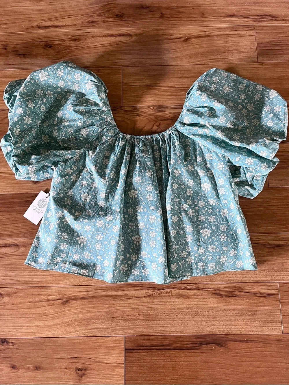 Tuckernuck Hyacinth House Emmy Cotton Floral Blouse New Small